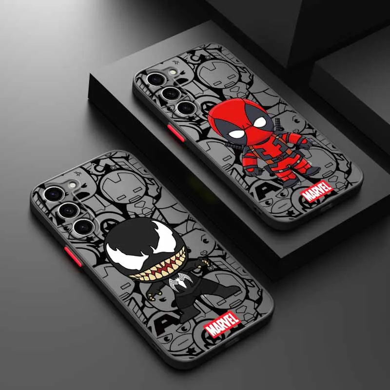 Superhero Spider-Man Frosted Translucent Phone Case