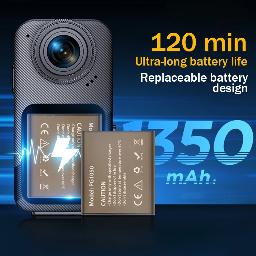 Active Action Camera Mini Camera 4K Ultra 48MP Waterproof Anti-shaking WIFI Remote View Machine Outdoor Cycling Mini Camera 5
