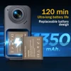 Active Action Camera Mini Camera 4K Ultra 48MP Waterproof Anti-shaking WIFI Remote View Machine Outdoor Cycling Mini Camera 5