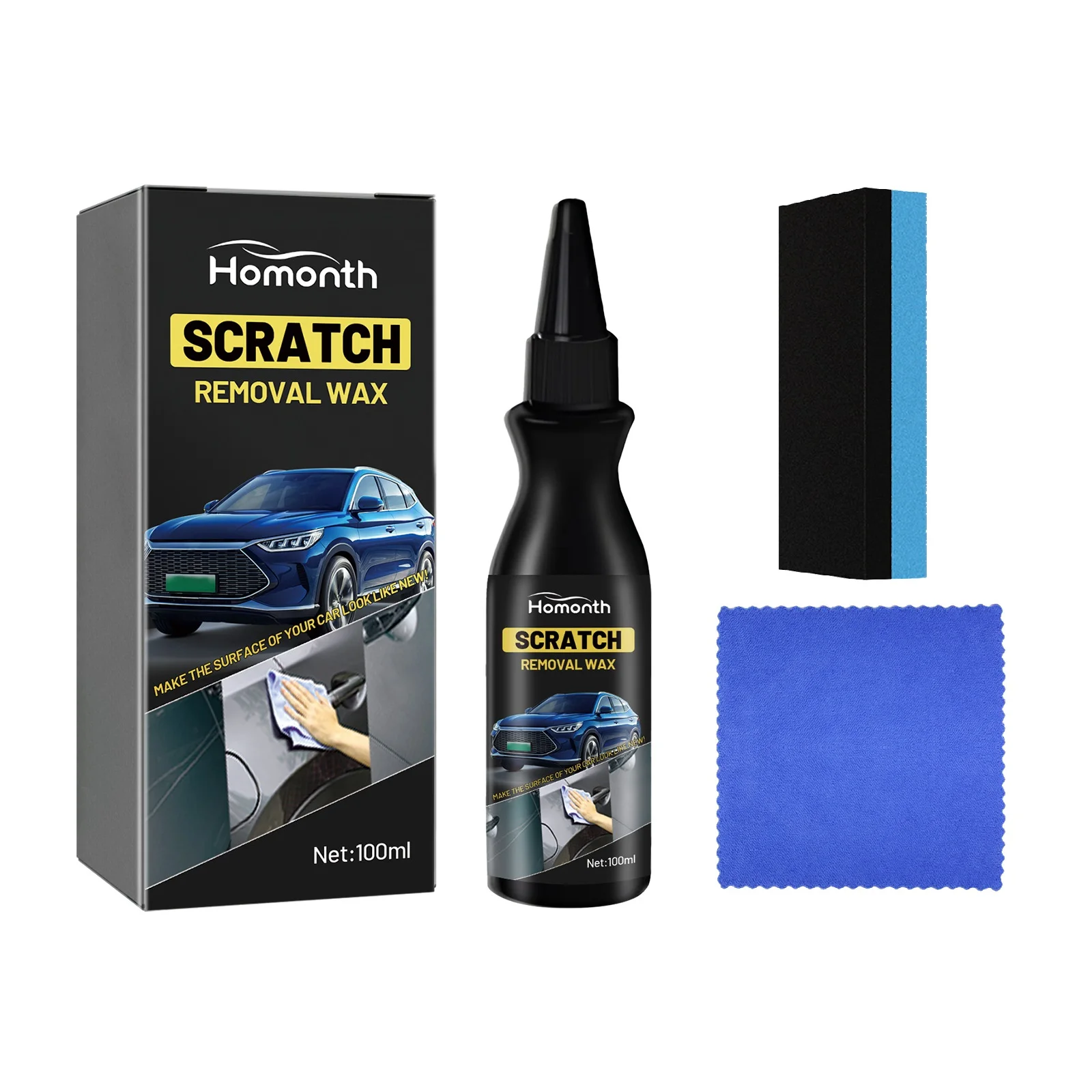 100ml Car Scratch Repair Paste Automotive Polishing Wax Car Paint Scratch Repair Wax for Vehicles Paint Scratches