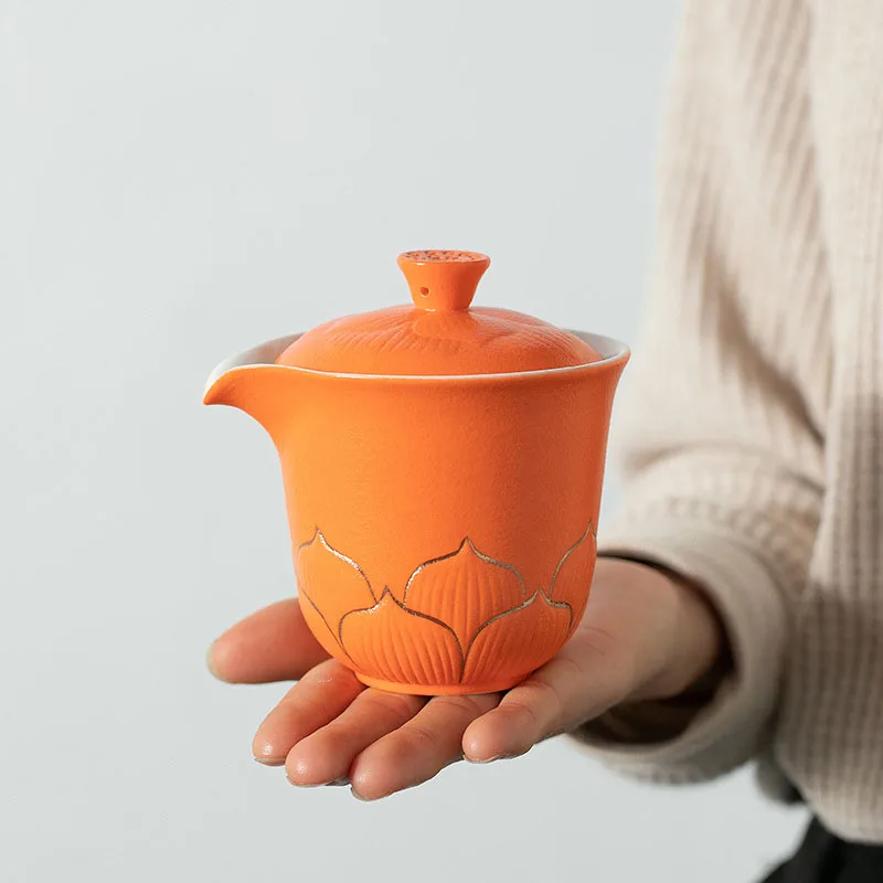 Portable Travel Tea Set, Small Equipment, Outdoor Bag, Portable Kungfu Tea Pot, Tea Cup, Simple Camping Express Cup