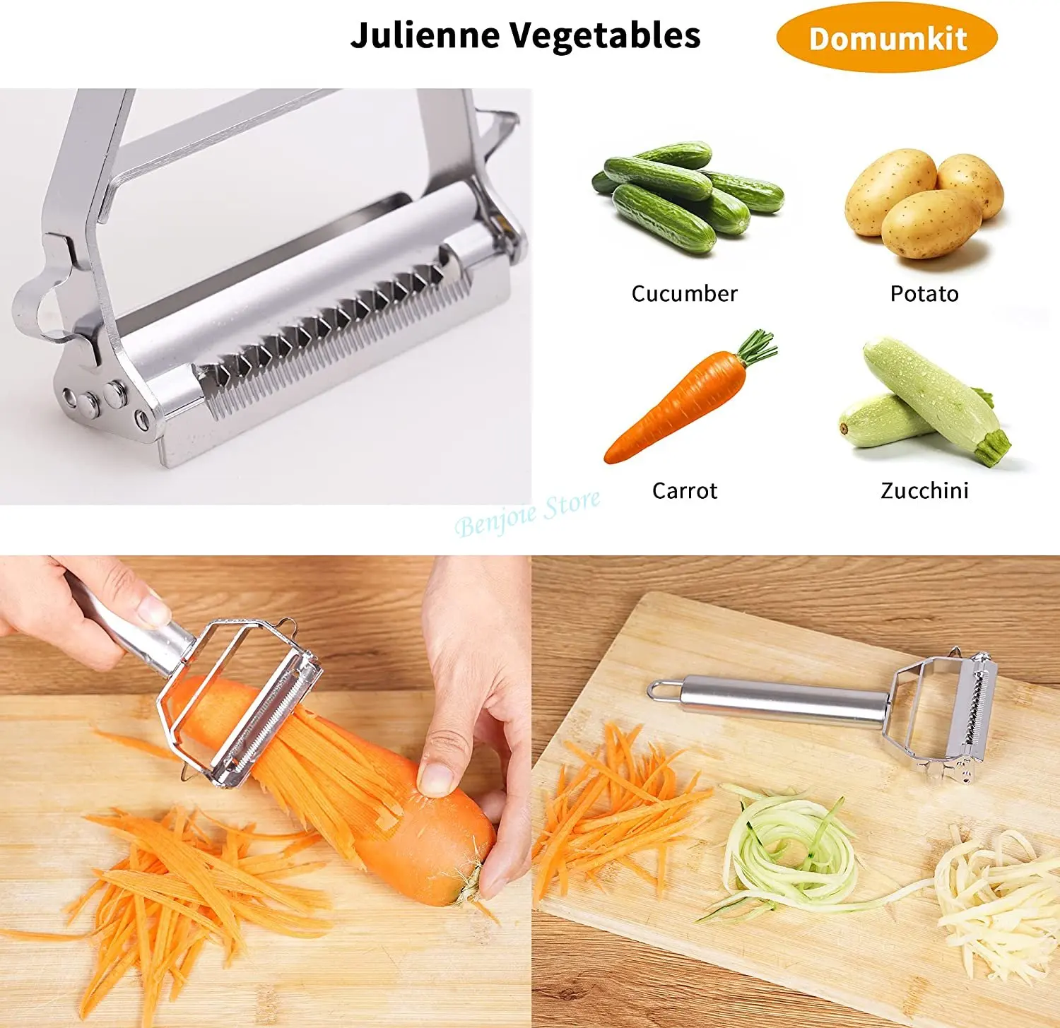 Stainless Steel Fruit Vegetable Slicer Multi-functional Potato Carrot Cucumber  Slicer Portable Durable Kitchen Accessories - AliExpress