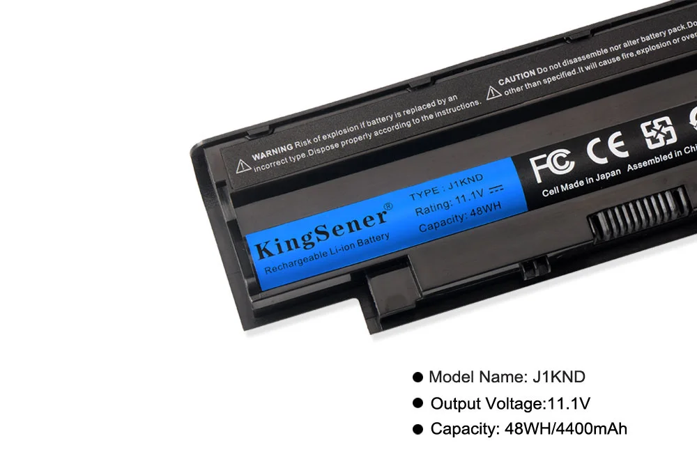 Bateria do portátil de kingsener j1knd para
