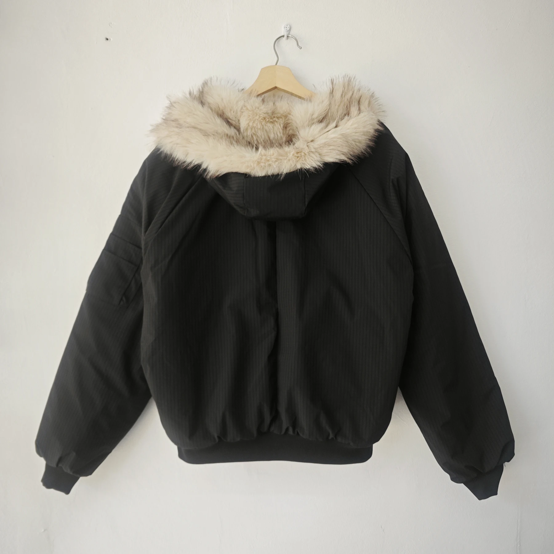 PFNW American Vintage Fur Collar Loose Casual Zipper Cotton Jakcets Men's Winter Trendy Warm Short Cotton-padded Coat CPG2188