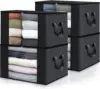 Big Capacity Quilt Clothes Storage Bag Duvet Blanket Sorting Bags Dustproof Closet Under-Bed Storage Moisture Proof Organizer 2