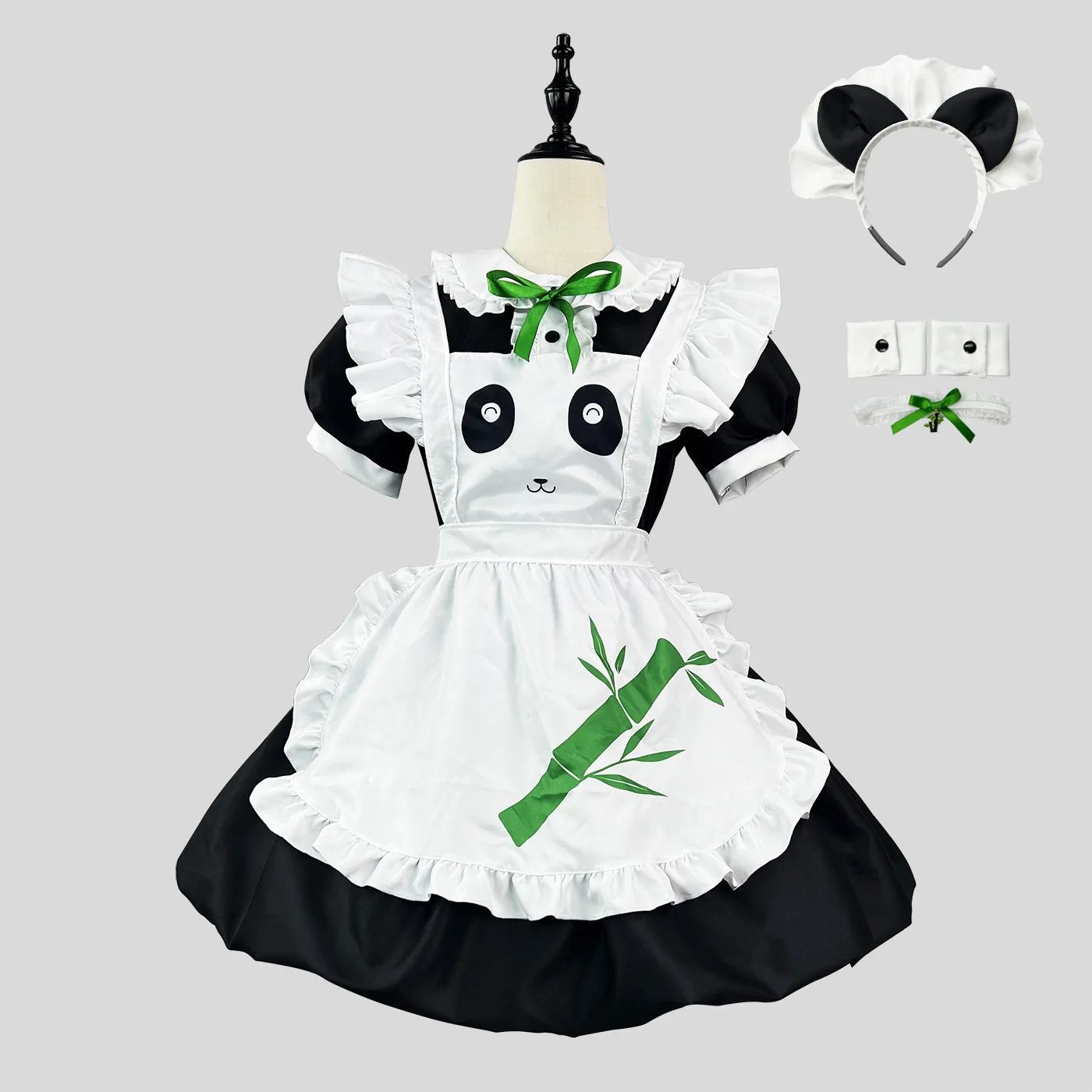 

Lolita Maid Dress Cosplay Panda Girl Dress Waitress Costumes