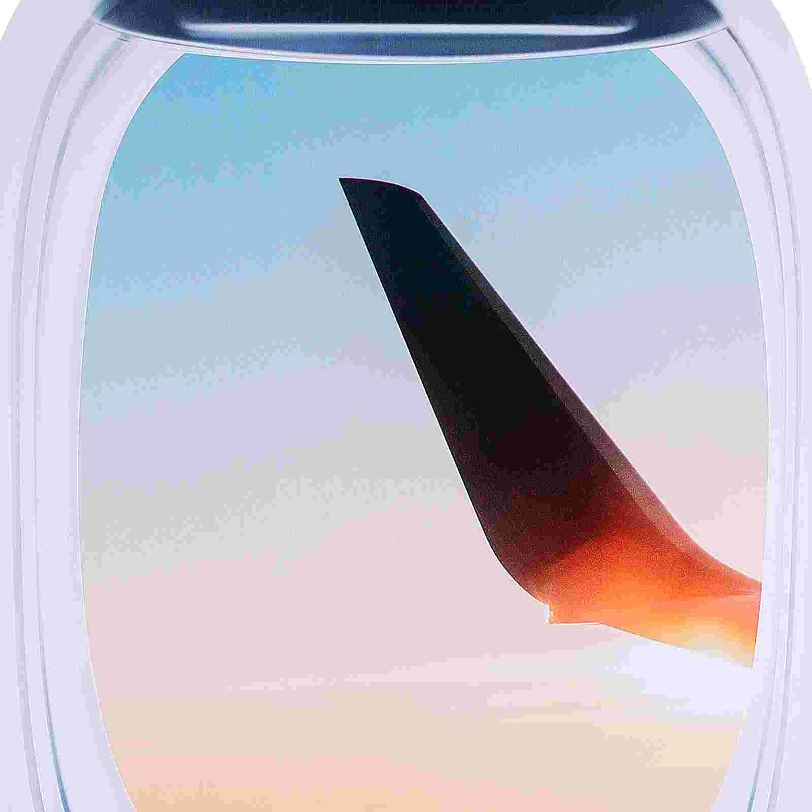 Airplane Wall Decalls 3 PCS Three-dimensional Design Applique Window Mural Wallpaper Decals Decor