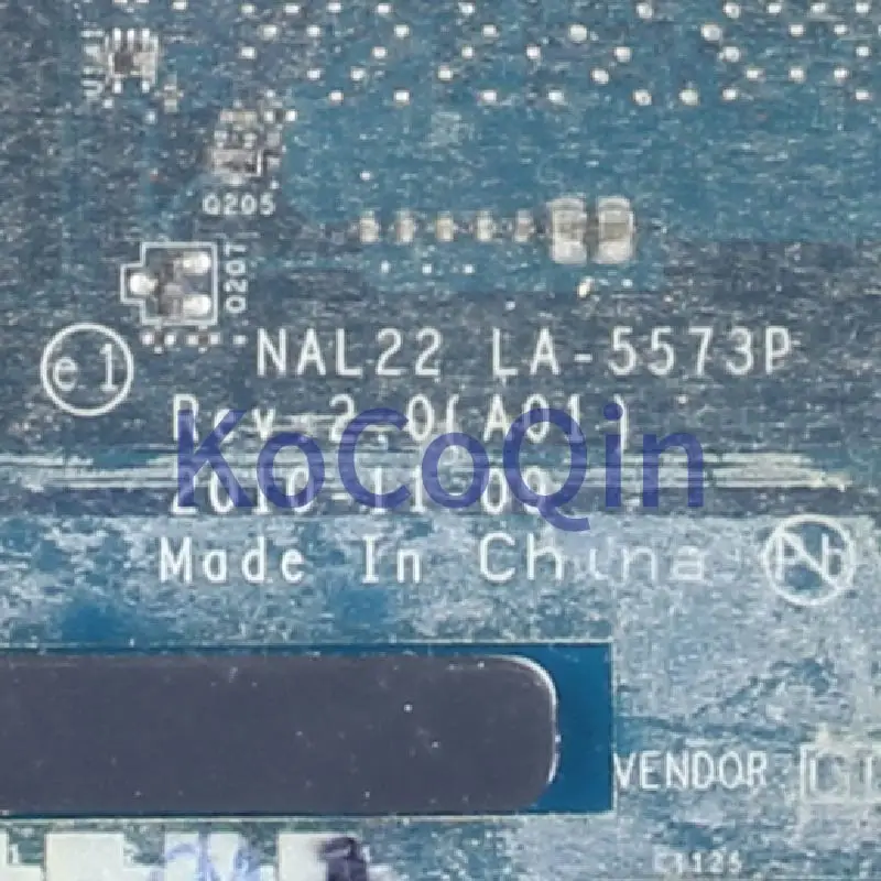 para Dell Latitude E6510 Computador Portátil Mainboard La5573p 00rj4k N10p-glm-a3 Qm57 Ddr3 Placa-mãe - Imagem 3