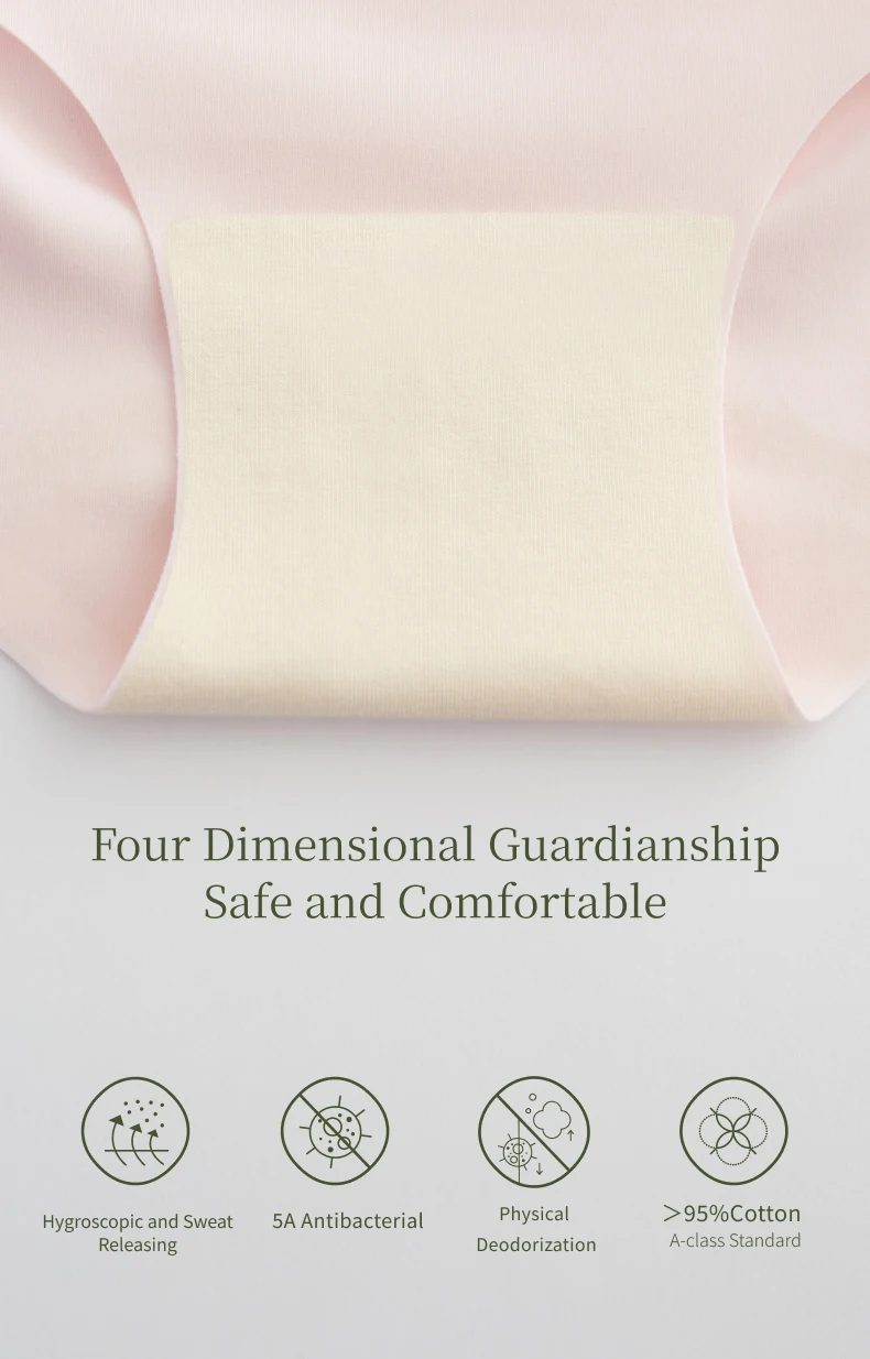 Sujiin Womens Seamless Panties Image 7