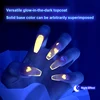 AS 15ml Luminous Gel Nail Polish Glow In Dark Fluorescent Top Coat UV LED Gel Semi-permanent Soak Off Gel TopCoat Varnish 5