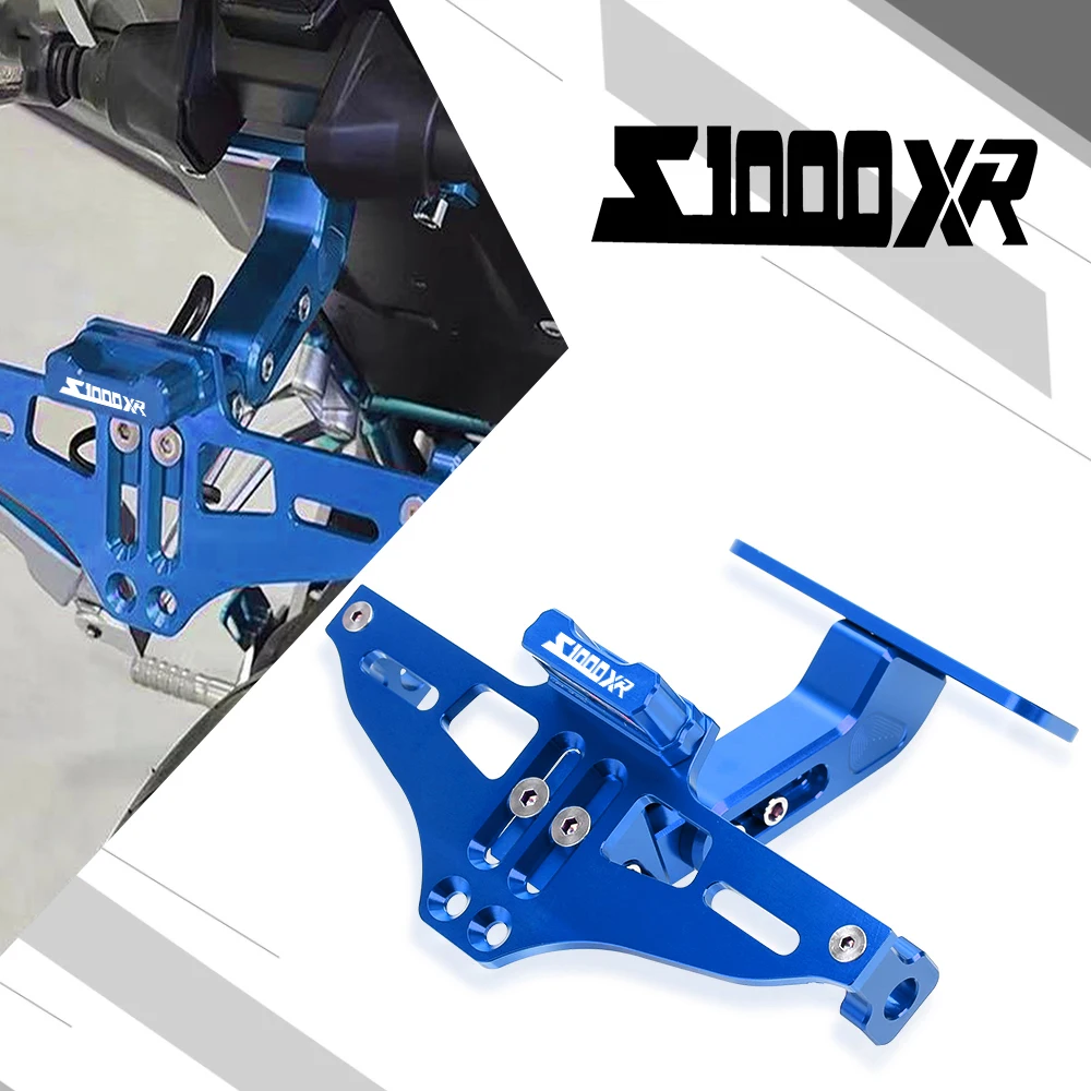 For Bmw S1000Xr Motorbike Part Adjustable Bracket Licence Plate Holder Frame Number Plate S1000 Xr S 1000 Xr 2015-2018 2017 2016