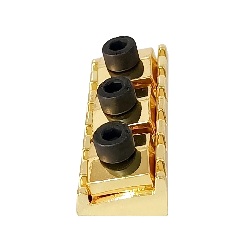 Elektrische Gitarre 42mm/43mm Metall Gitarre Tremolo Brücke Locking String Mutter für Elektrische Gitarre Gitarren Teile zubehör – Detail 9