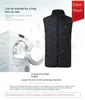 17 Areas Self Heating Vest Four Switch Control Men Heating Jacket USB Electric Heated Clothing Women Thermal Vest Warm Winter 5