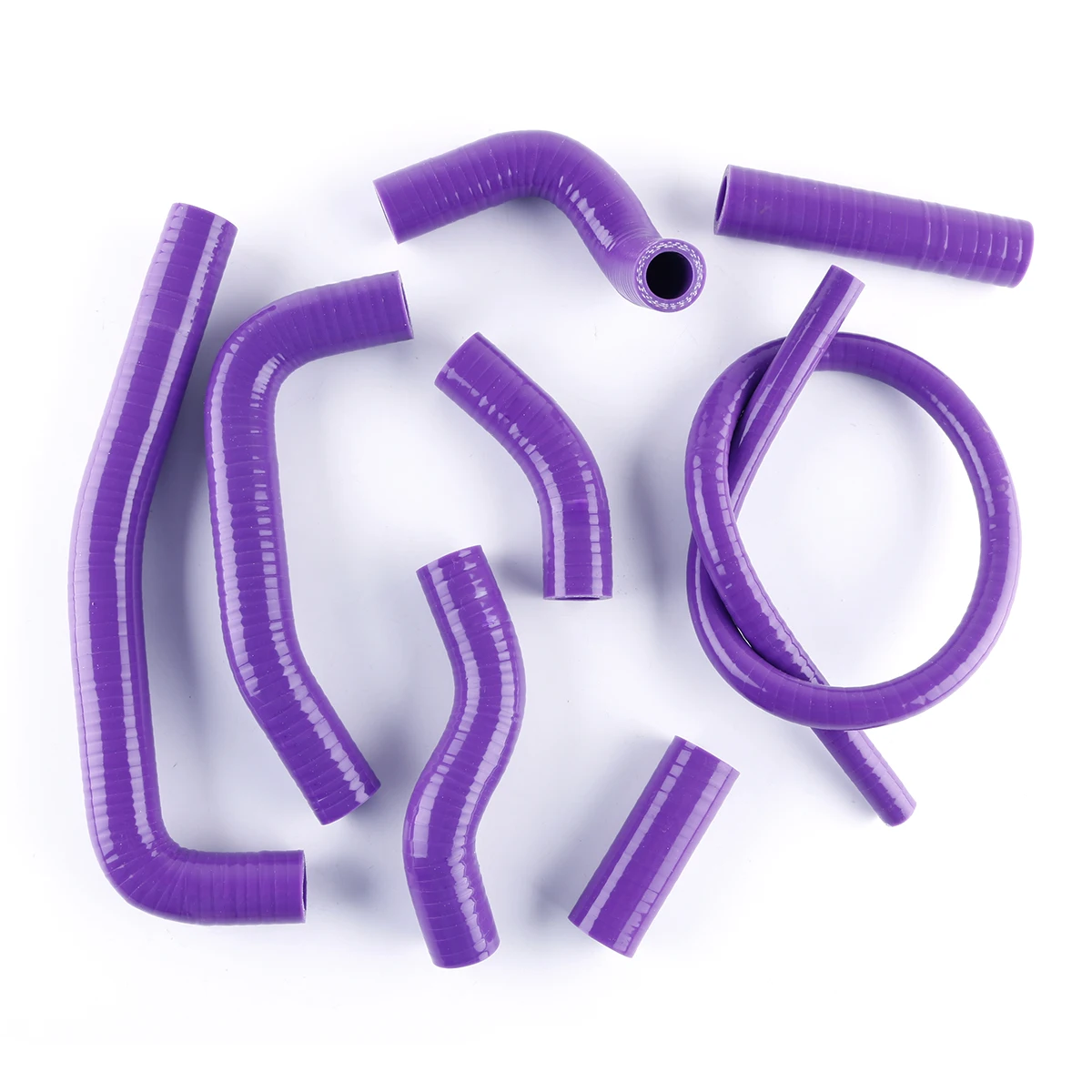 

FOR KAWASAKI KX 500 KX500 1988-2004 1989 1990 1991 1992 1993 1994 1995 1996 1997 Silicone Radiator Hose Kit Silicon Tube 8Pcs