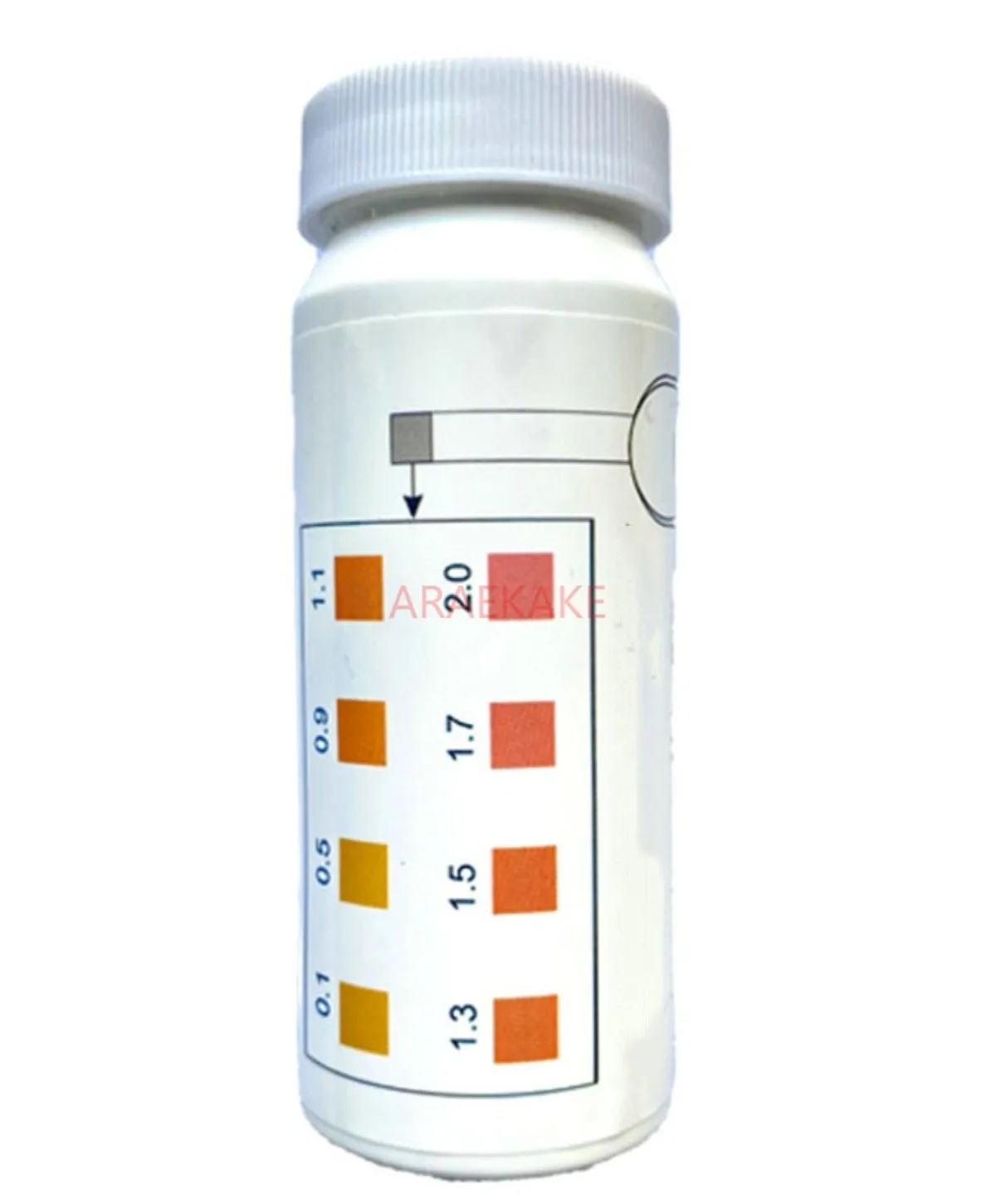 Aquarium Test Strips Copper ion content and concentration detection test paper Cu rapid test strip reagent kit wastewater quality metal ion deter