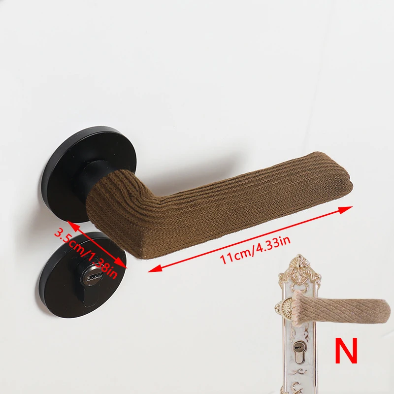 1Pcs Non-Slip Wear Cute Cat Paw Door Knob Cover Handle Sleeve Baby Safety Protector Table Chair Foot Leg Knit Cover