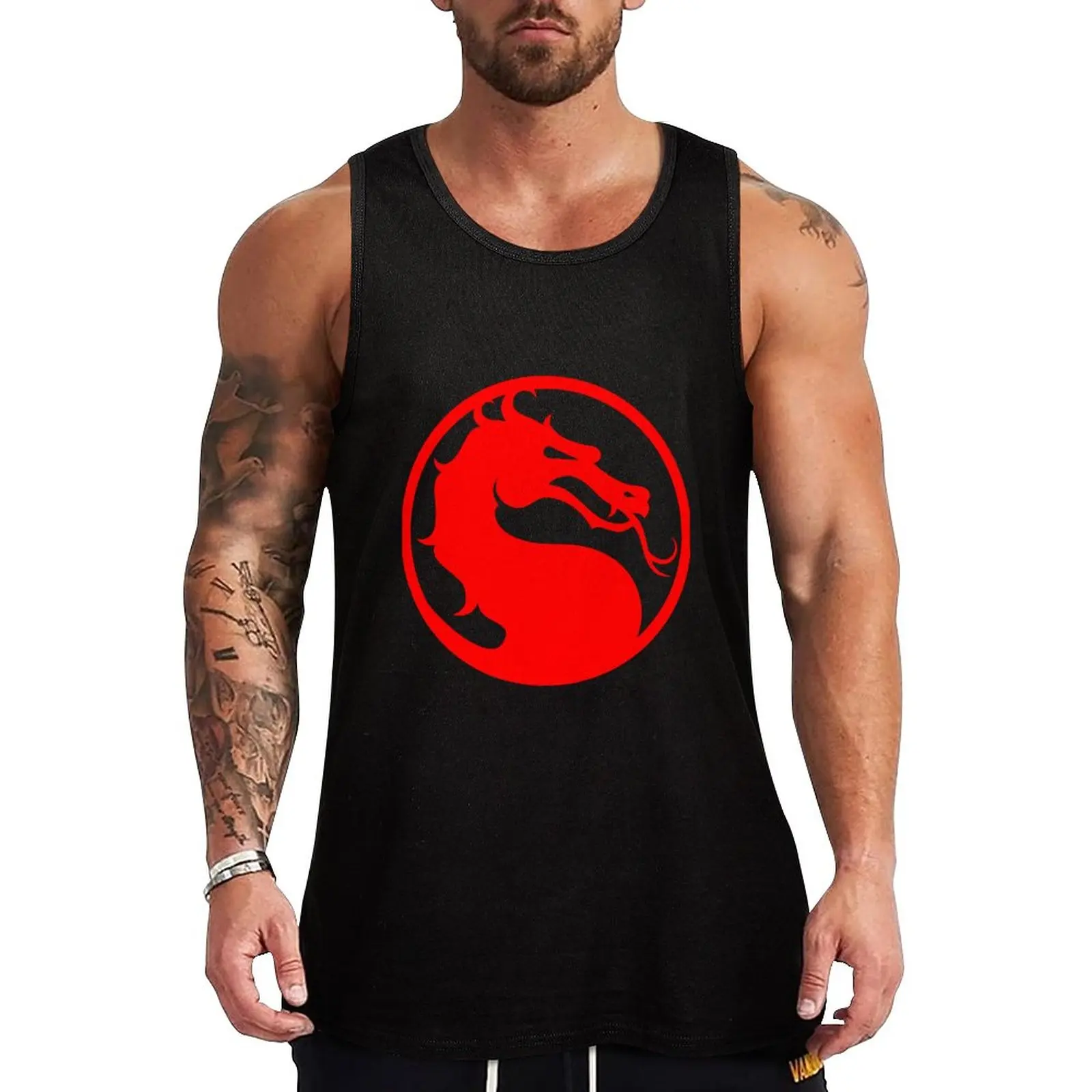 

Mortal Kombat - Red Dragon Tank Top Sleeveless top Muscle fit