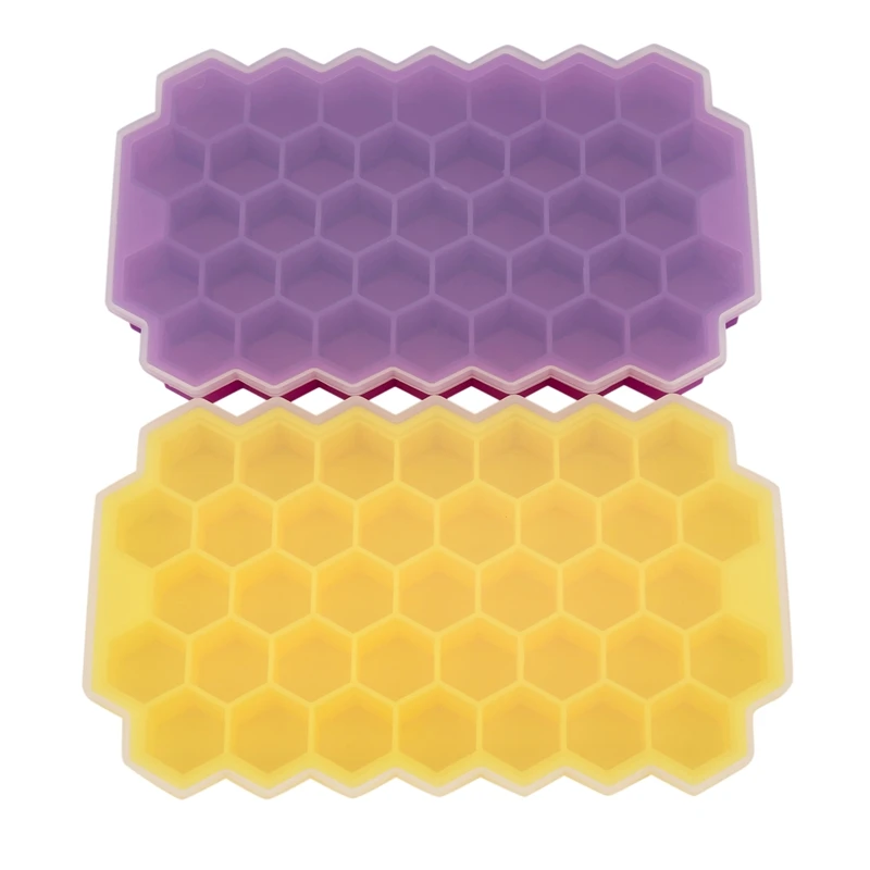 

DIY Ice Cream Tools Silicone Honeycomb Ice Cream Maker Ice Square Tray