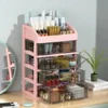 Drawer Style Storage Box Transparent Jewelry Skin Care Products Storage Box High-capacity Desktop Clutter Dustproof Organizer 5