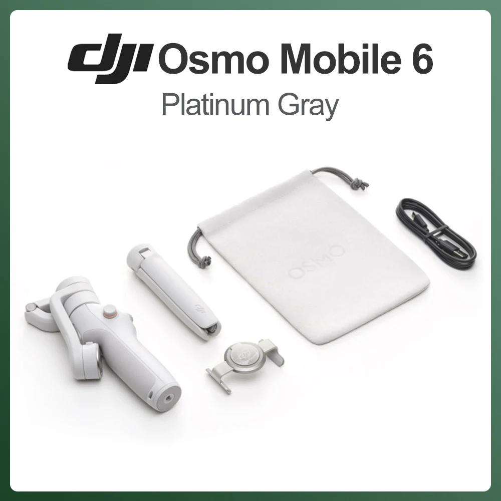 DJI Osmo Mobile 6 (Platinum Gray)