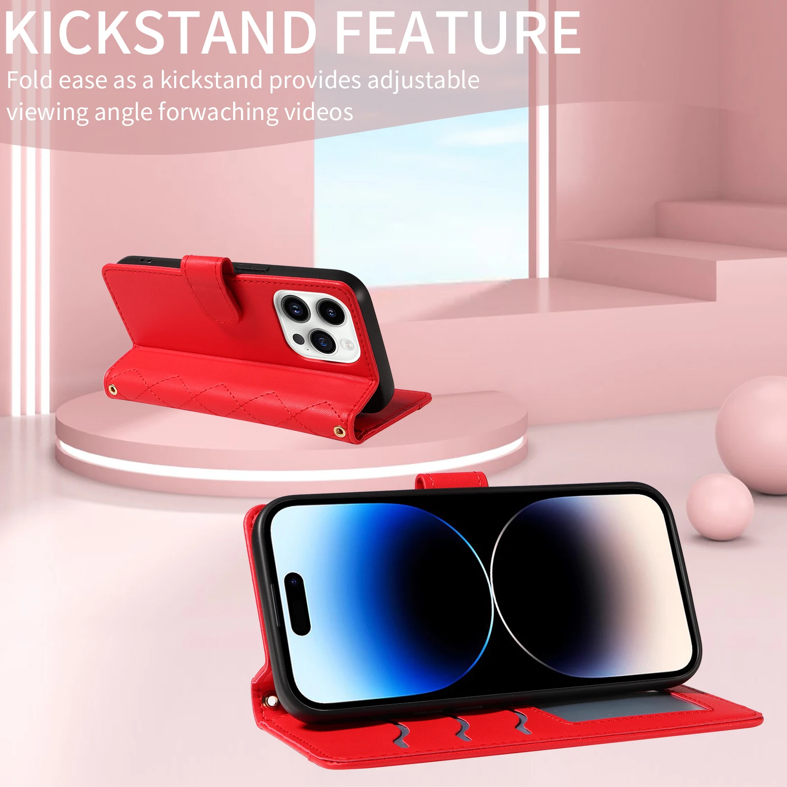 Luxurious Leather Wallet Phone Case - Ultimate Protection & Style