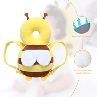 Toddler Baby Head Protector Safety Pad Cushion Back Prevent Injured Cartoon Security Pillows Breathable Anti-drop Pillow 1-3T 2