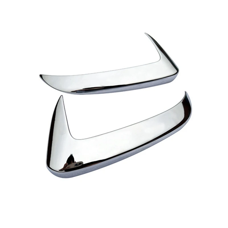 1Pair ABS Chrome Side Rearview Mirror Strip Cover Trims Sticker For Toyota Noah Voxy 90 Series