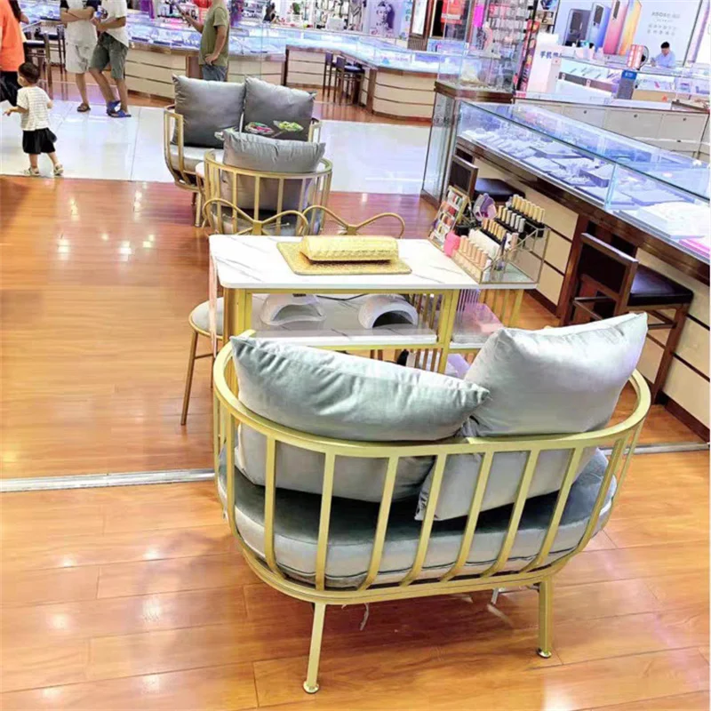 Description Picture 3 of itemBeauty Salon Professional Manicure Table Light Luxury Nail Table and Chair Set with Built-in Vacuum Cleaner Home Makeup Tables