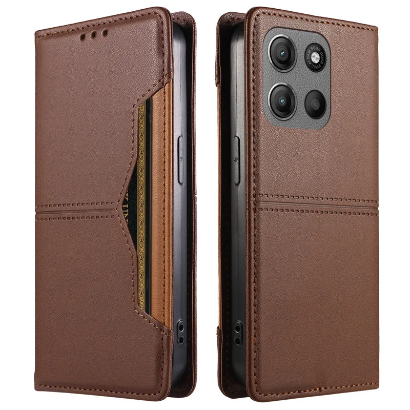 Luxury Magnetic Wallet Phone Case - Flip Cover Protective Bag