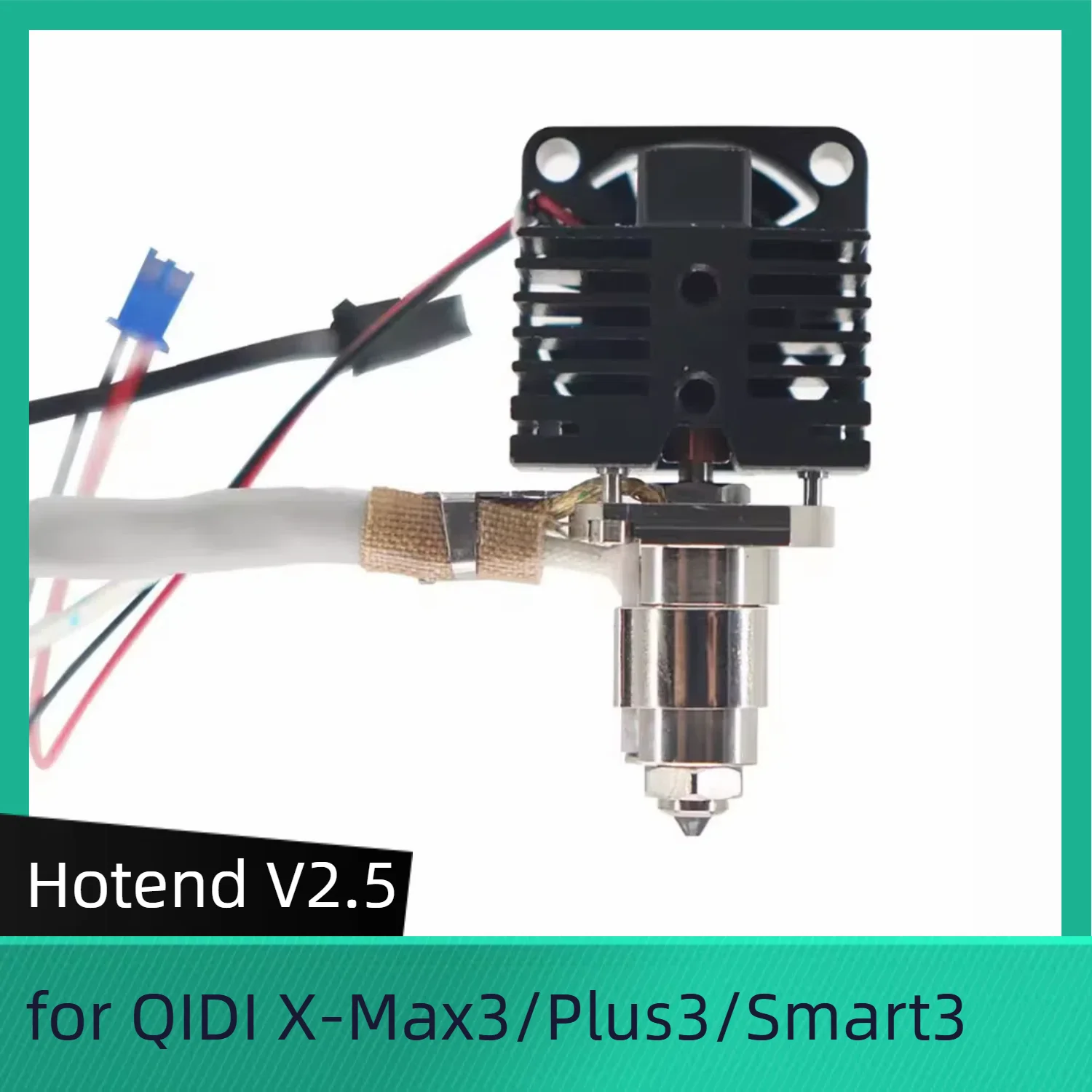 Hot End V2.5 for QIDI Max3 / Plus3 / X-Smart3 Bimetal Nozzle for