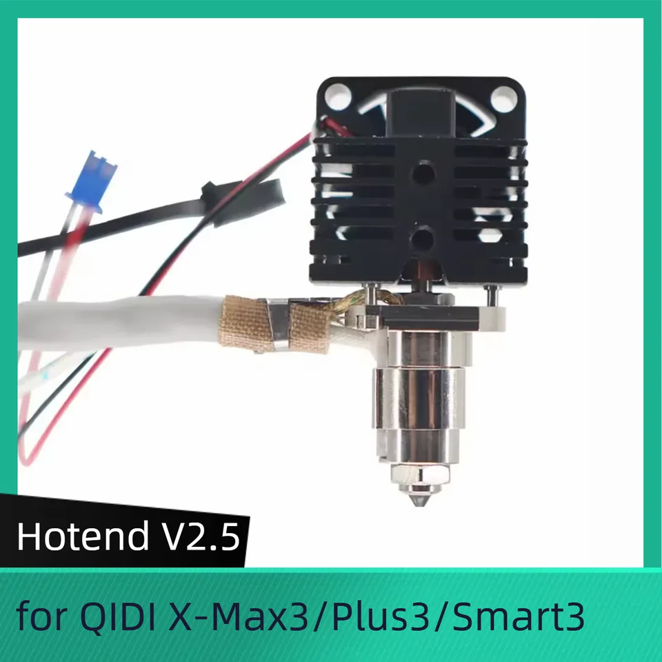 ホットエンド V2.5 QIDI Max3 / Plus3 / X-Smart3 バイメタルノズル
