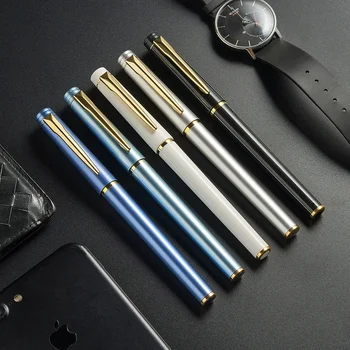 1 pz di lusso Business Signature Pen penne Gel materiale Escolar School Stationary forniture promozioni regalo