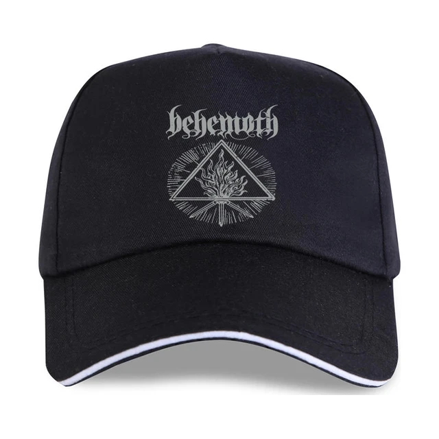 Men Summer Mesh Trucker Hat Metal Behemoth Printed Baseball Cap