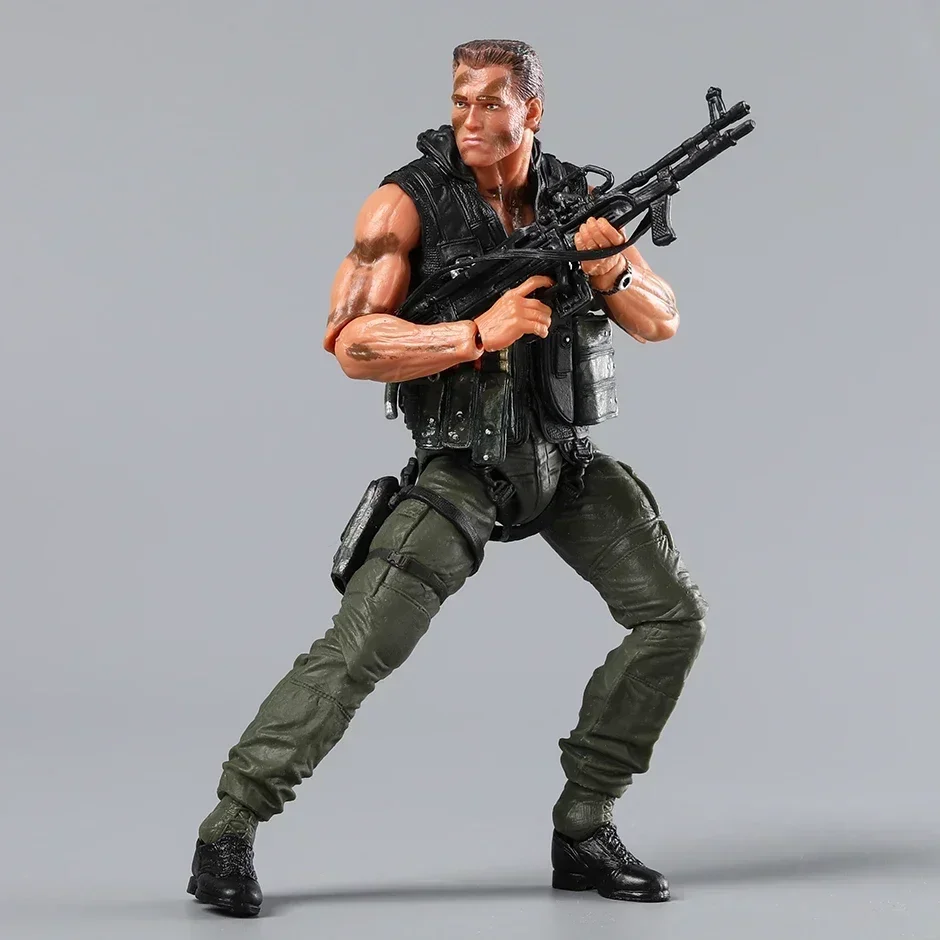NECA Commando 30th Anniversary John Matrix PVC Action Figure