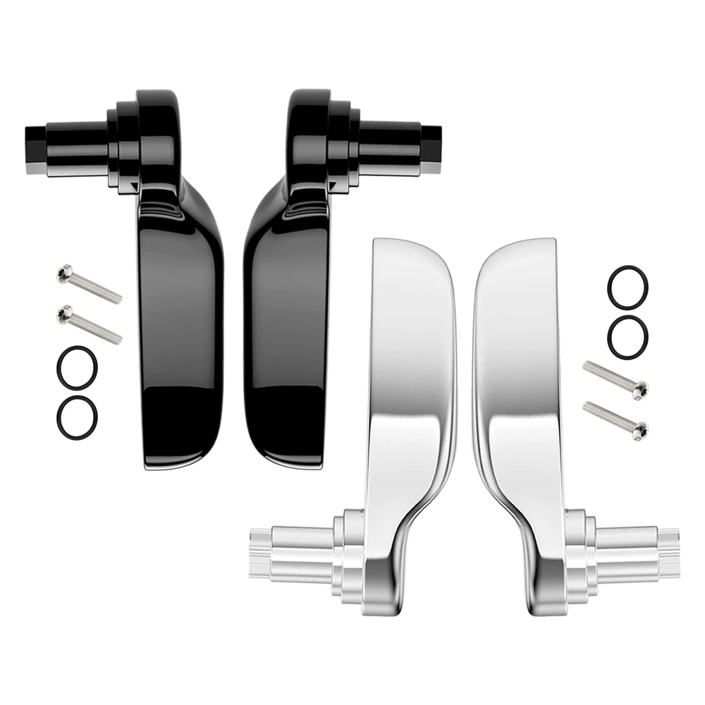 

Подъемник для крышки сиденья мотоцикла, алюминиевая заготовка черного/серебряного цвета для Harley Touring Street Electra Road Glide Road King 14-23, 1 пара