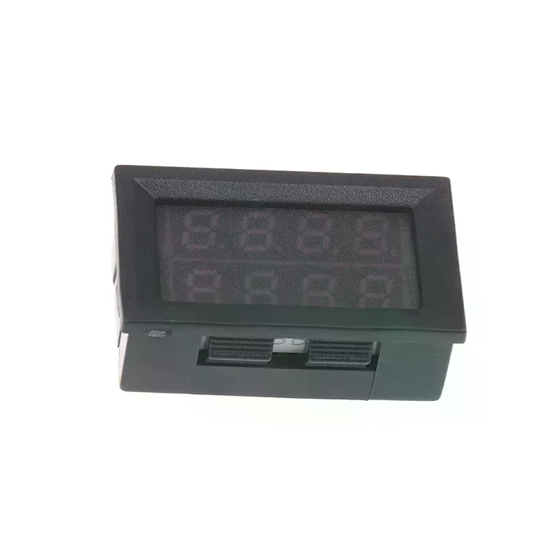 48*28mm 4자리 5선 미니 디지털 전압계 전류계 DC 100V 10A 전압계 전류계 듀얼 LED 디스플레이 광범위한 응용 분야