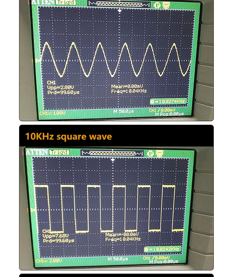 Générateur De Signal ICL8038 – Fréquence 10 Hz à 450 KHz – Sorties Triangle, Carré, Sinus – 12-15 V