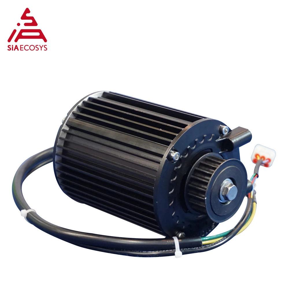 QS90 1000W 72V 55KPH Mid Drive Motor Kits with EM50-4 Controller Belt/ 428 Sprocket Adapter Type For Electric Scooter