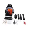 Gas Backpack Leaf Blower Grass Lawn Blower Professional High Velocity 63 cc 2