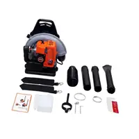 Gas Backpack Leaf Blower Grass Lawn Blower Professional High Velocity 63 cc 2
