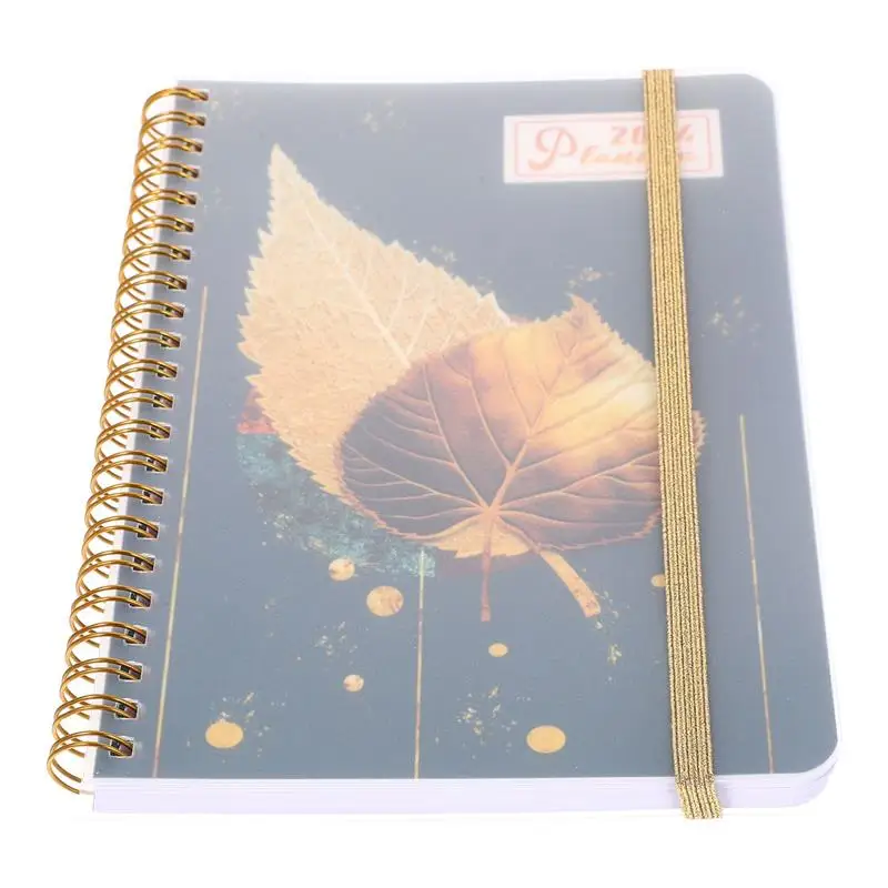 Diary Binder Notebook Portable Notepad Student Planner Book Office Note Book Household Office Agenda Planner Sketchbook