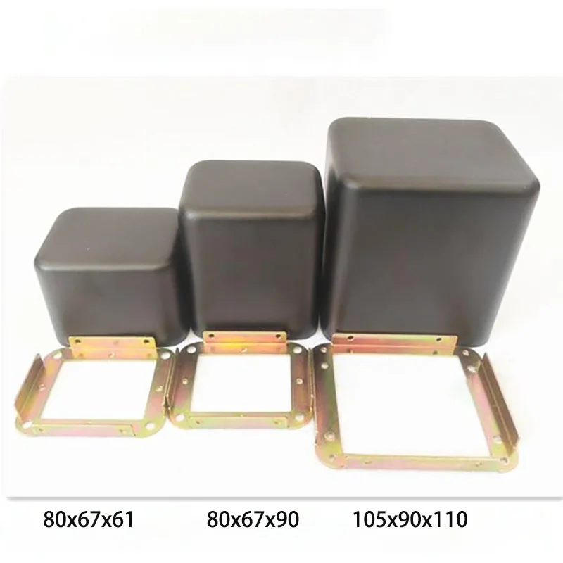 Audio Accessories Tube Amplifier Case With Base Transformer Cover Isolation Shrouds End Bells Power Output Shields Loudspeaker