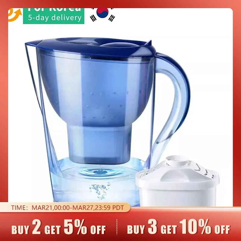 정수필터 브리타 Maxtra 라임스케일 제거 필터 카트리지, 염소 오염 정화 주전자, 활성탄소 하우스 침전물 여과 10 물 필터 투수-주방 가정용 정수기, 활성탄 여과 용기, 여과 시스템