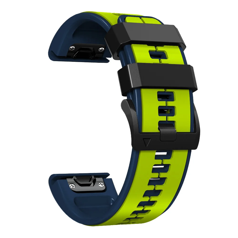 Soft Silicone Smartwatch Wristband Bracelet - 22mm & 26mm Watch Strap