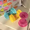 3pcs Set Cute and Creative Screws Adhesive Hooks Wall Clothes Behind Doors Adhesive Hooks No Punching Load-bearing Hooks 1
