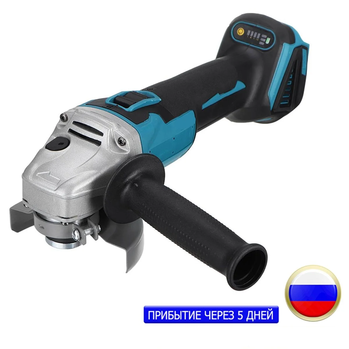 Makita 18V Battery Electric Angle Grinder Angle Grinder 100/125mm 4 Speed Brushless Electric Angle Grinder Grinding Machine Cordless DIY Woodworking Power Tool