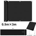Black 0.9X3M