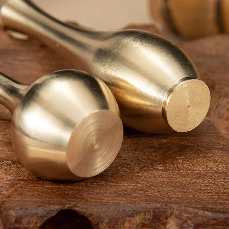 Mini Pure Copper Vase Gold Home Decor Living Room Decoration Antique Vase Unique Flower Vase