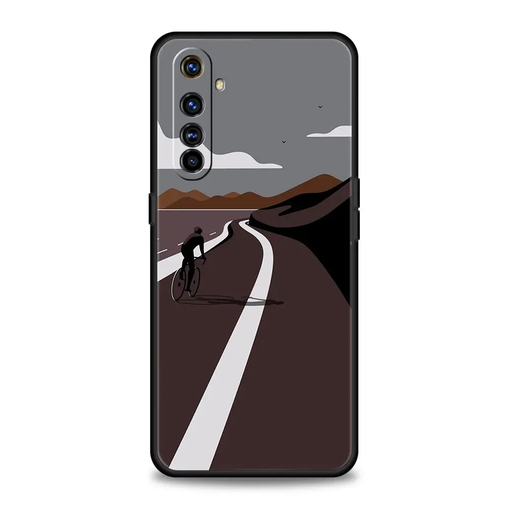 Mountain Bike Cycling Art Phone Case Cover