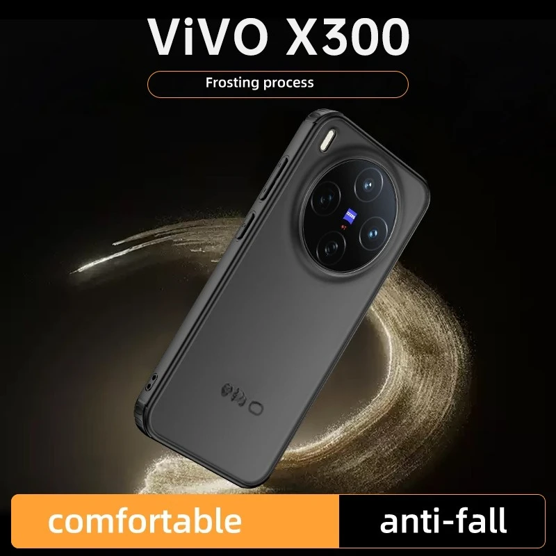 Frosted Hard PC Shockproof Camera Protection Translucent Phone Case